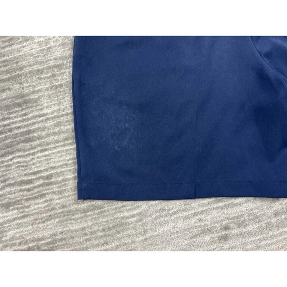 Top Flite Shorts Mens 38 Blue‎ Pleated Golf Polyester Casual Outdoors